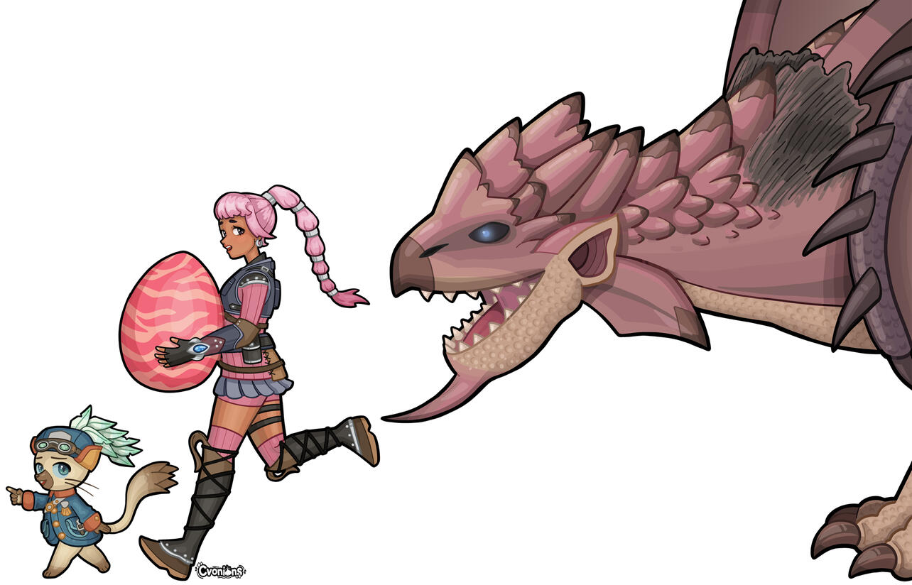 monster hunter fanart