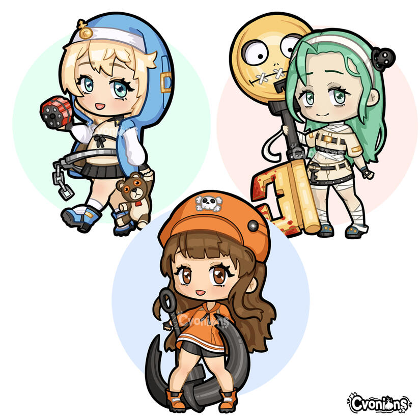 guilty gear chibis