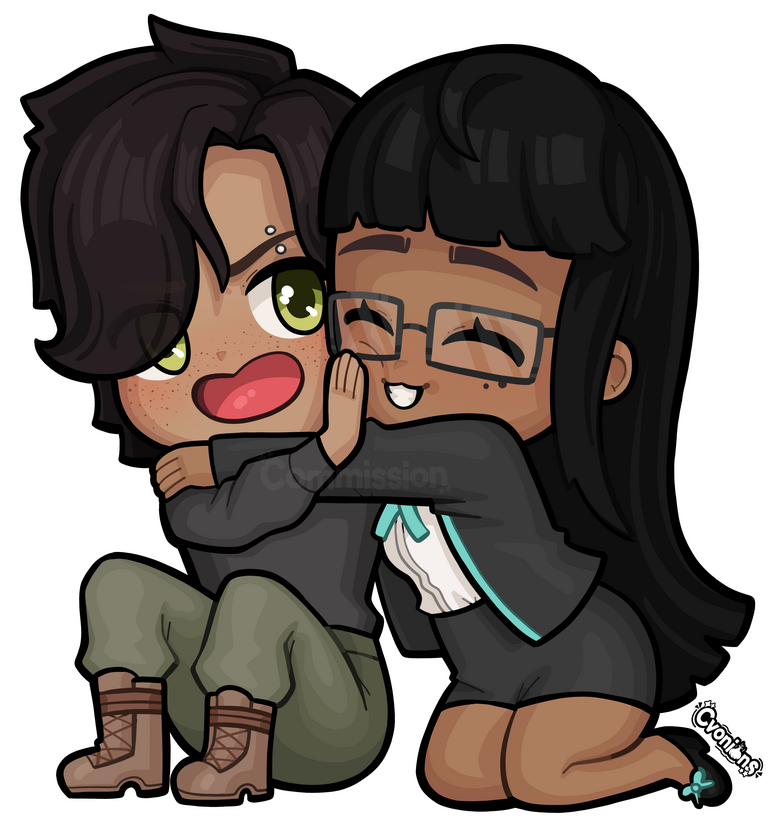 semi-chibi commission